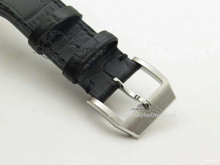 MIROTIME 0416 Mark XVII 1:1 MK Maker Best Edition SS Black Dial On Black Leather Strap A Sporty 7372